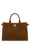 Burberry Brown Suede Small Cotswolds Handbag