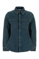 Camicia in denim elasticizzato Burberry