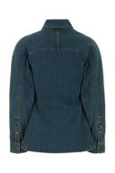 Camicia in denim elasticizzato Burberry