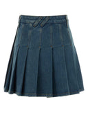 Gonna in denim stretch Burberry