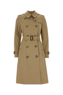 Burberry Beige Twill Trench Coat