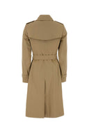 Burberry Beige Twill Trench Coat