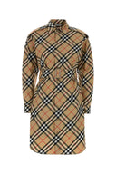 Burberry Embroidered Cotton Shirt Dress