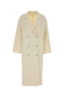 Loulou De Saison Ivory Wool Blend Borneo Coat