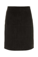Loulou De Saison Dark Brown Suede Engel Skirt