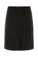 Loulou De Saison Dark Brown Suede Engel Skirt