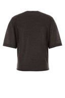 Loulou De Saison Dark Brown Cashmere Nala T Shirt