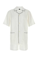 Zegna White Linen Pyjama
