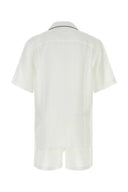 Zegna White Linen Pyjama