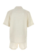 Zegna Embroidered Linen Pyjama