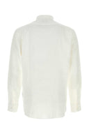 Zegna White Linen Shirt