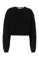 Fear Of God Essential Black Polyester Blend Sweater
