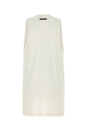 Fear Of God Essential Ivory Cotton Blend Tank Top