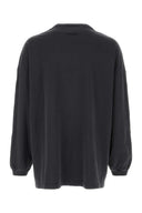 Fear Of God Essential Charcoal Cotton Oversize T Shirt