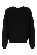 Fear Of God Essential Black Polyester Blend Sweater