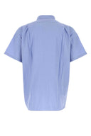Nanamica Powder Light Blue Cotton Blend Oversize Shirt