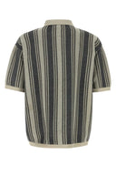 Nanamica Embroidered Knit Polo Shirt