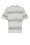 T-shirt in misto cotone ricamato Nanamica