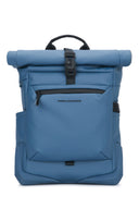 Piquadro Zaino Roll Top In Tessuto