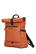 Piquadro Zaino Roll Top In Tessuto