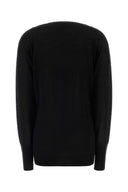 Alberta Ferretti Black Wool Blend Sweater