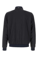 Herno Midnight Blue Nylon Bomber Jacket
