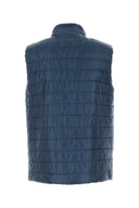 Herno Blue Nylon Reversible Down Jacket