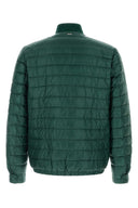Herno Bottle Green Nylon Down Jacket