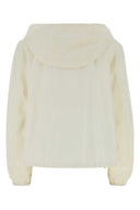 Herno White Jersey Reversible Jacket