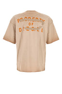 Diesel Antiqued Pink Cotton T Look T Shirt