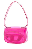 Diesel Fuchsia Rubber 1 Dr Shoulder Bag