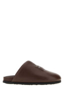 Givenchy Chocolate Leather Slippers