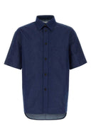 Givenchy Camicia In Chambray Blu
