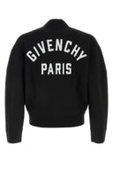 Givenchy Black Stretch Wool Blend Cardigan