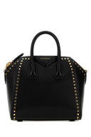 Givenchy Black Leather Mini Antigona Handbag