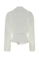 The Attico White Poplin Shirt