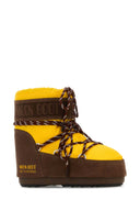 Moon Boot Two Tone Fabric And Suede Moon Boot X Guest In Residence Icon Low Ankle Boots