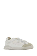 Moon Boot White Fabric Moonlight Sneakers