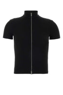 Alexander Wang Black Stretch Viscose Top