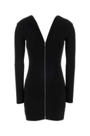 Alexander Wang Black Stretch Viscose Mini Dress