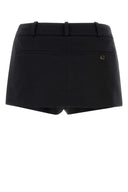 Alexander Wang Black Cotton Pant Skirt