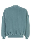 Fear Of God Essential Air Force Blue Cotton Oversize Sweatshirt