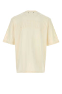 Golden Goose Deluxe Brand Cream Cotton T Shirt
