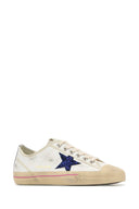 Golden Goose Deluxe Brand White Leather V Star Sneakers