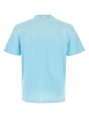 T-shirt in cotone azzurro Golden Goose Deluxe Brand