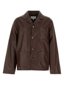 Loewe Chocolate Leather Jacket