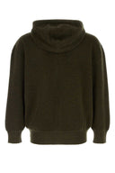 Loewe Khaki Wool Cardigan