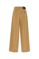 Loewe Camel Cotton Wide Leg Pant
