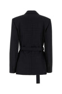 Loewe Embroidered Wool Blazer