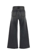 Khaite Black Stretch Denim Delina Jeans